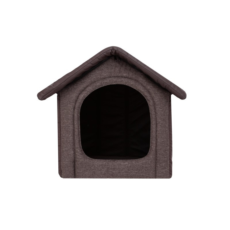 Búda pre psa INARI R3 ekokoža, hnedá