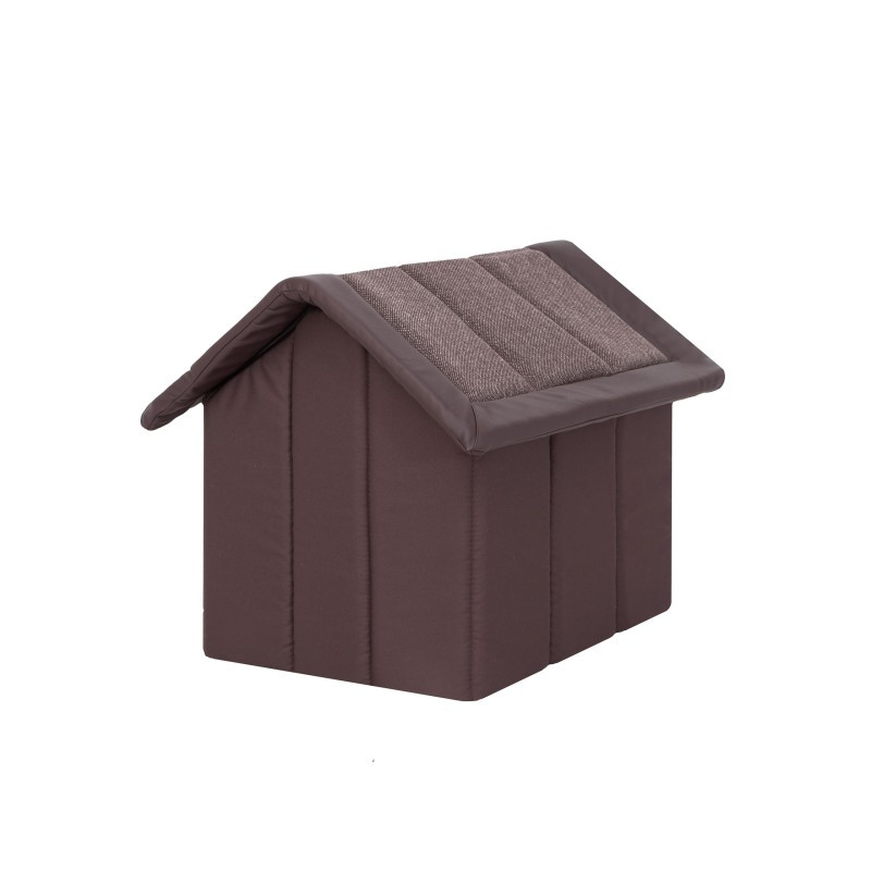 Búda pre psa INARI R3 ekokoža, hnedá