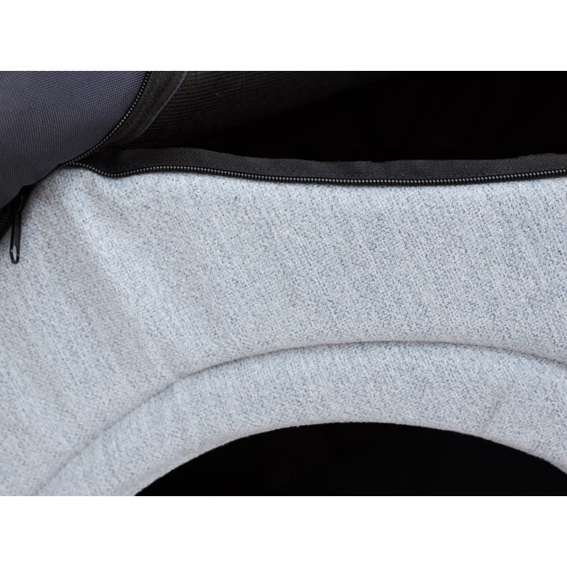 Búda pre psa INARI R3 sivá / granátová