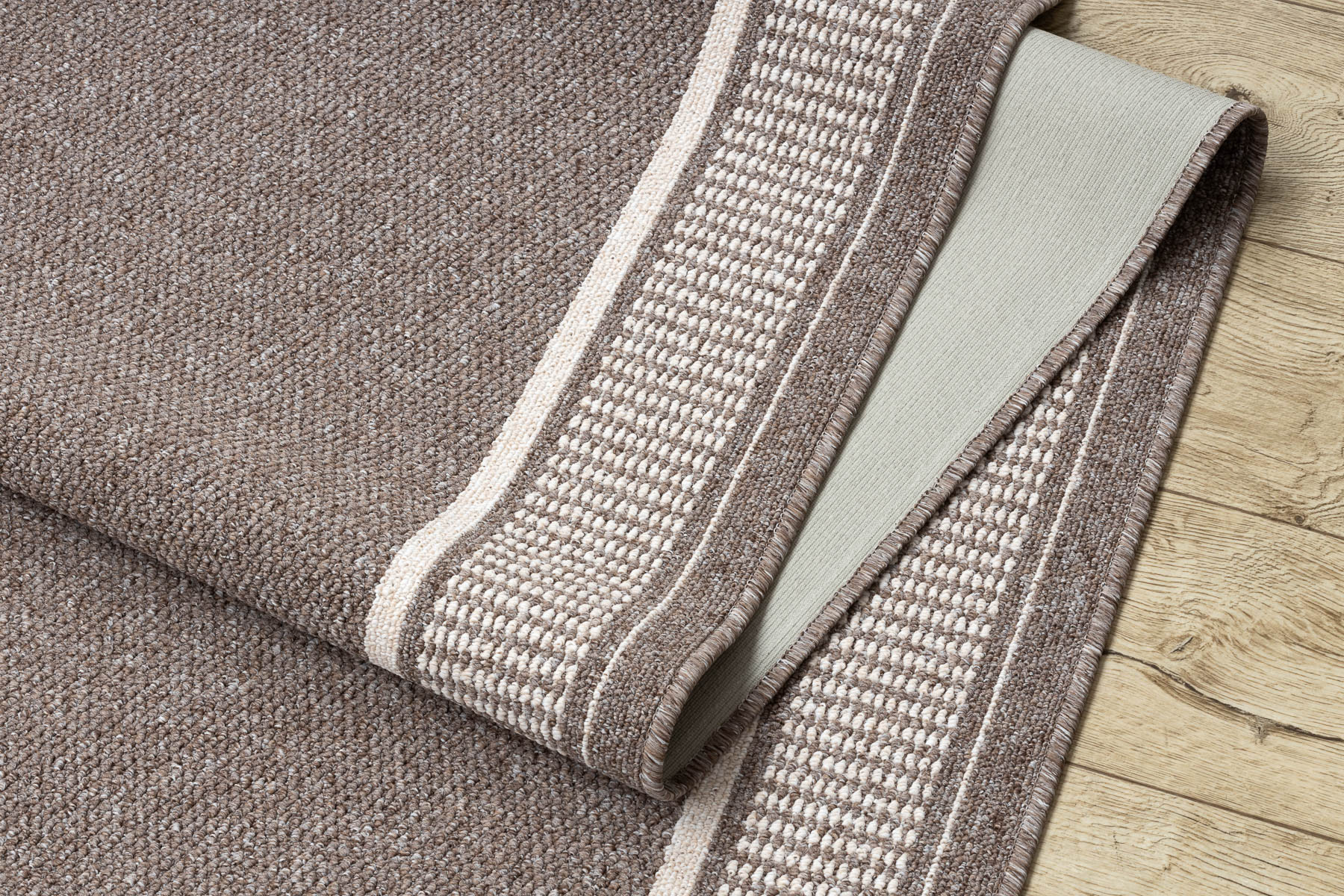 Protišmykový behúň TRENDY taupe, sivý