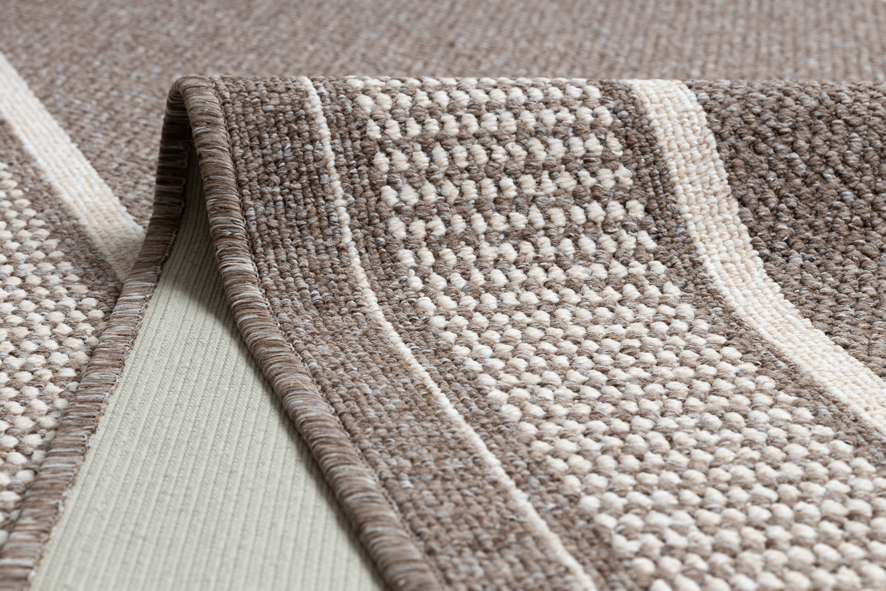 Protišmykový behúň TRENDY taupe, sivý