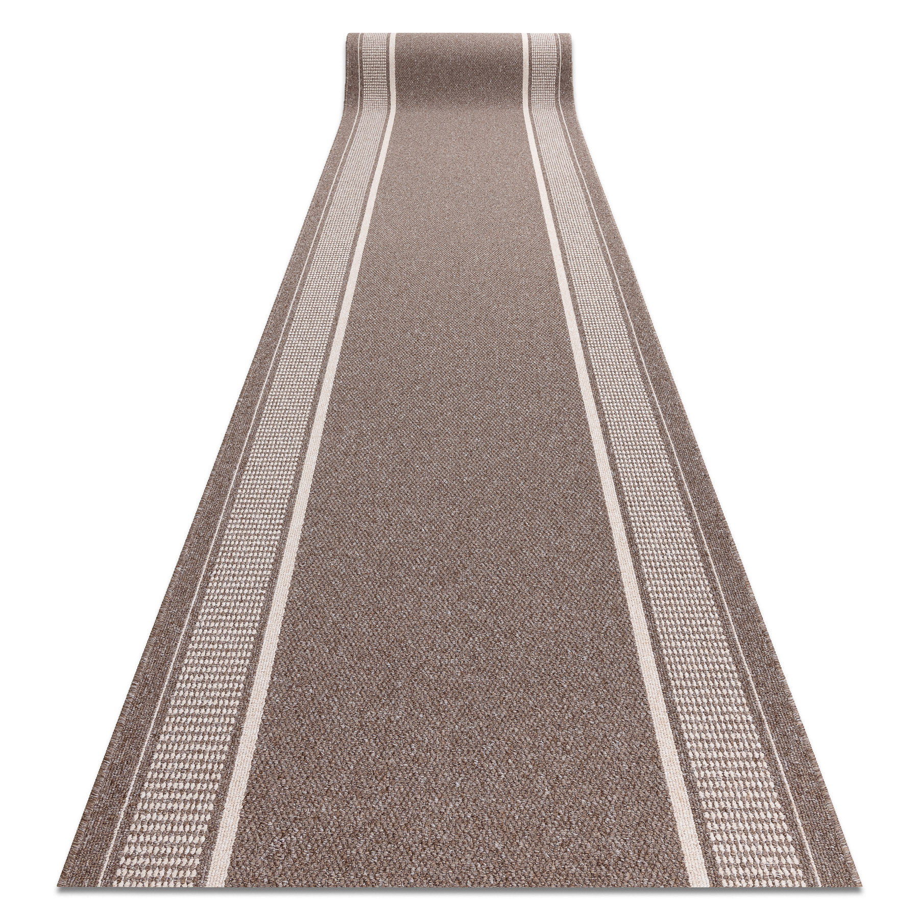 Protišmykový behúň TRENDY taupe, sivý