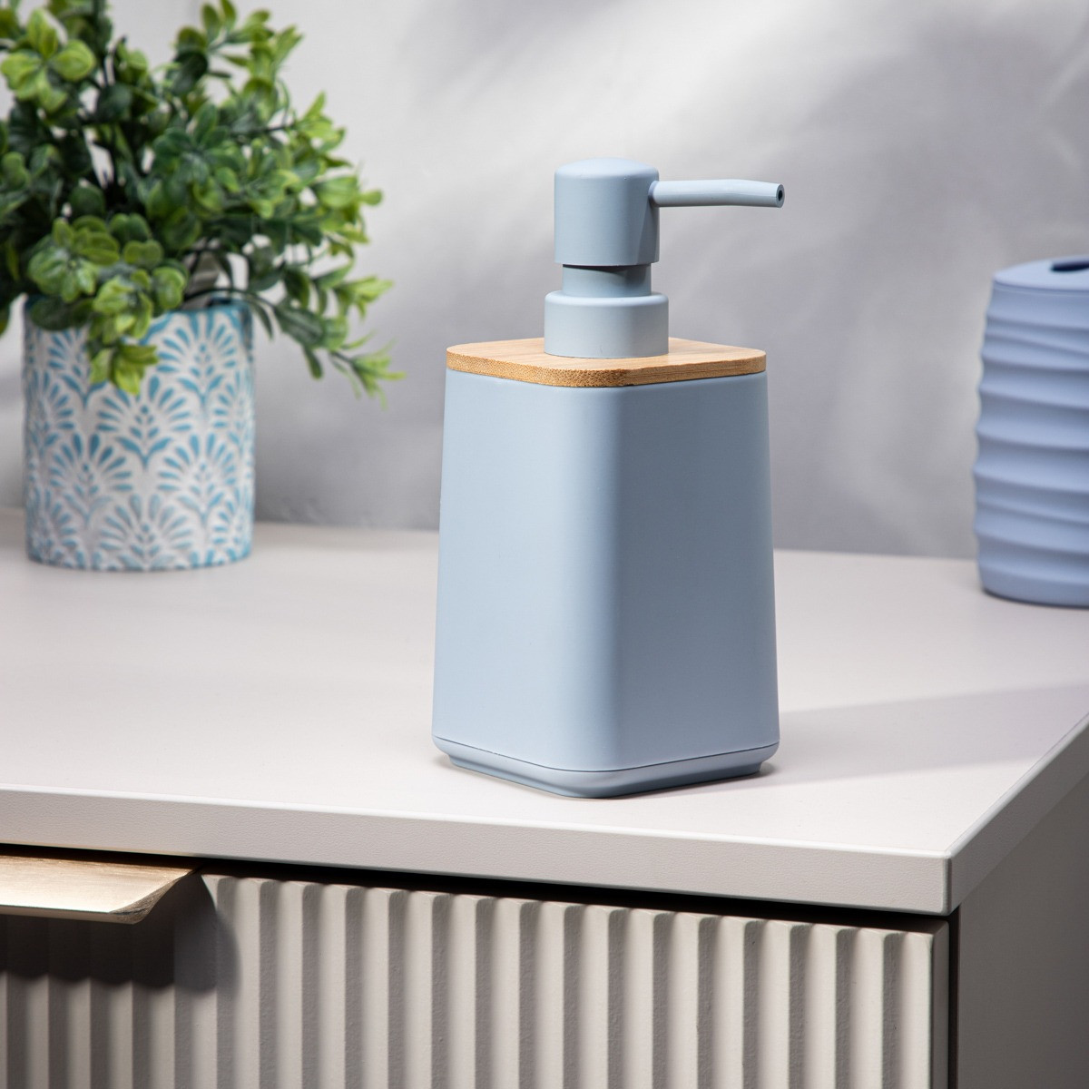 Dávkovač na mydlo SETISA modrý 733932