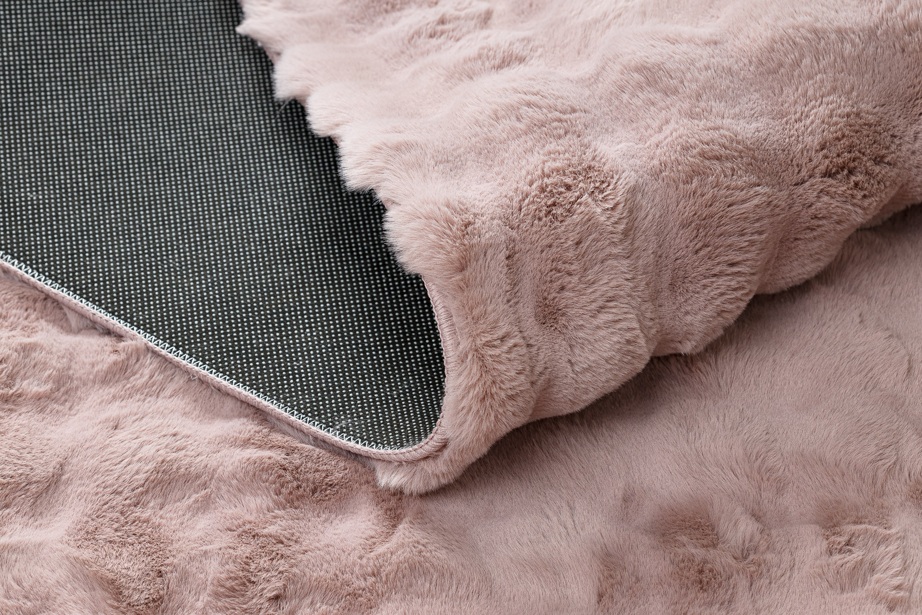 Koberec BUBBLE pudrovo ružový 45 štrukturálny 3D