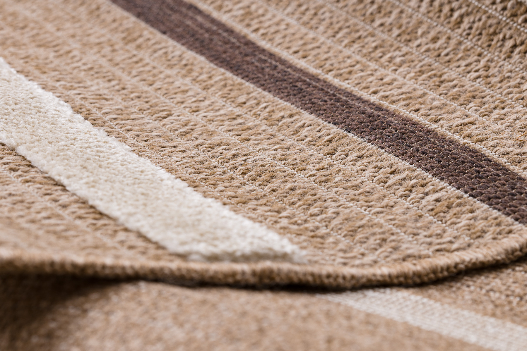 Koberec SPARK 0686A pruhy, béžový / krémový