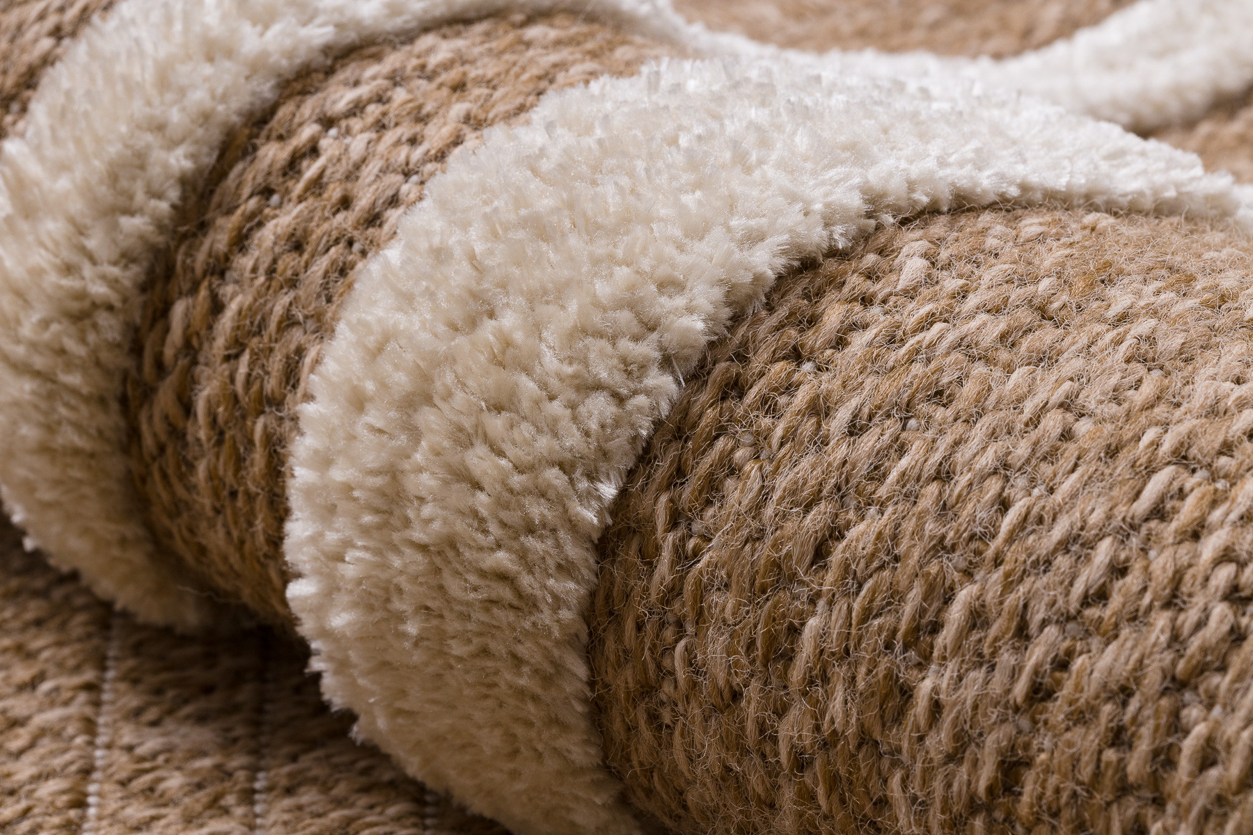 Koberec SPARK 0687A rám, béžový / krémový