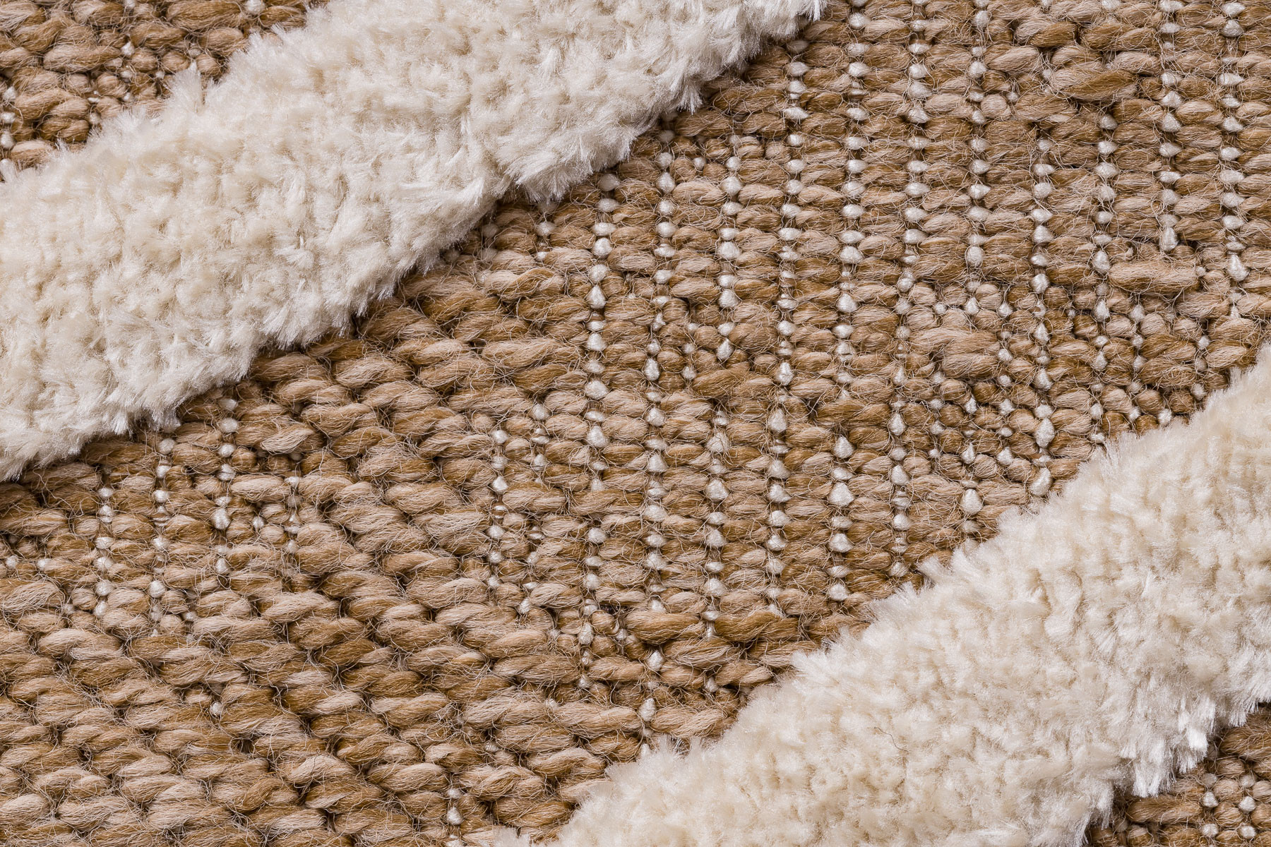 Koberec SPARK 0688A geometrický, béžový / krémový