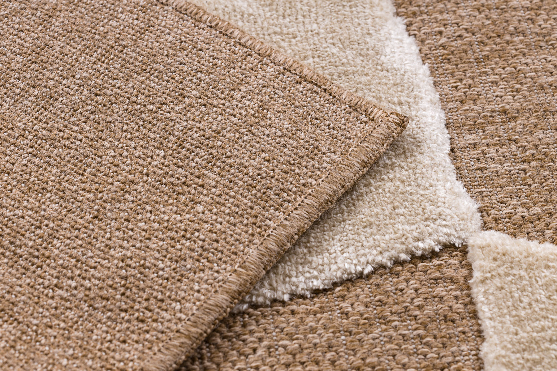 Koberec SPARK 0710A geometrický, béžový / krémový