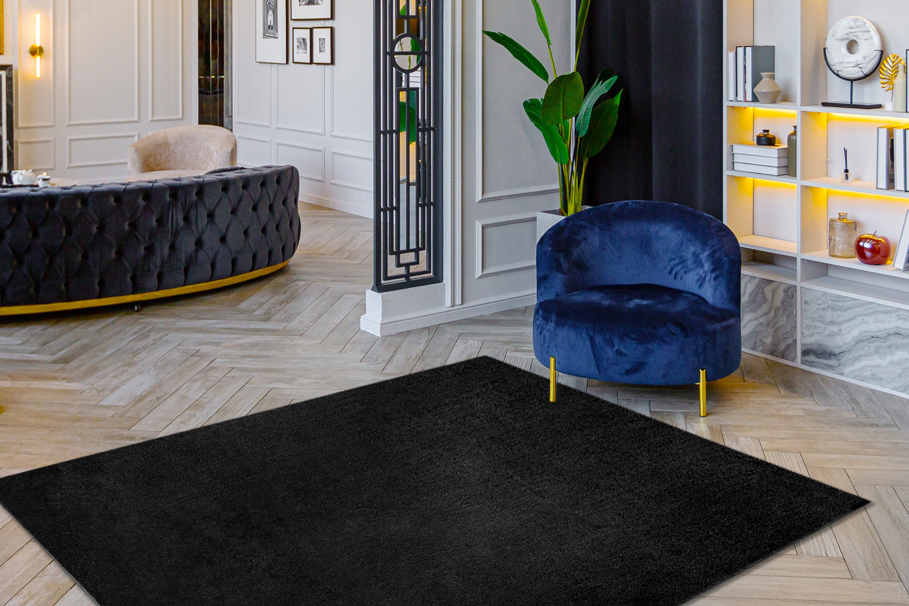 Koberec VISCO tmavosivý