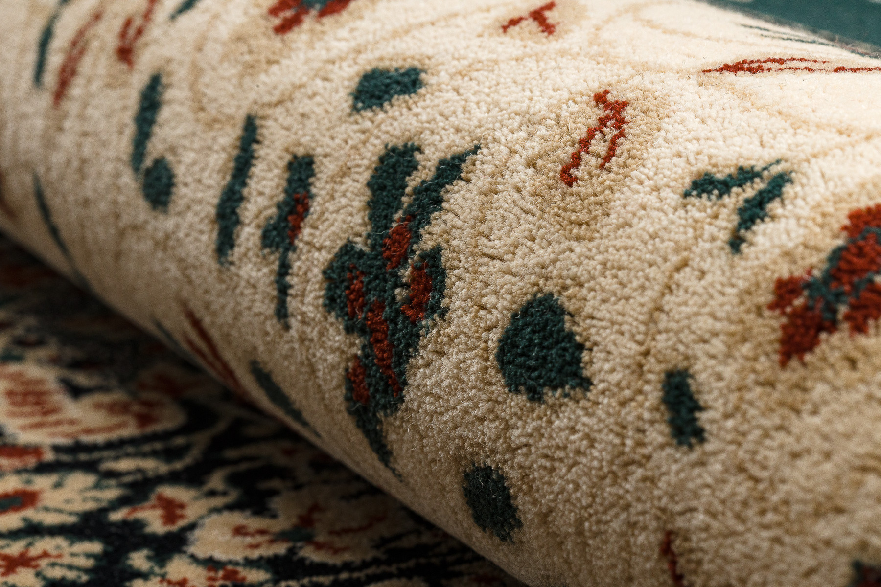 Koberec POLONIA vitráž, smaragdový kruh