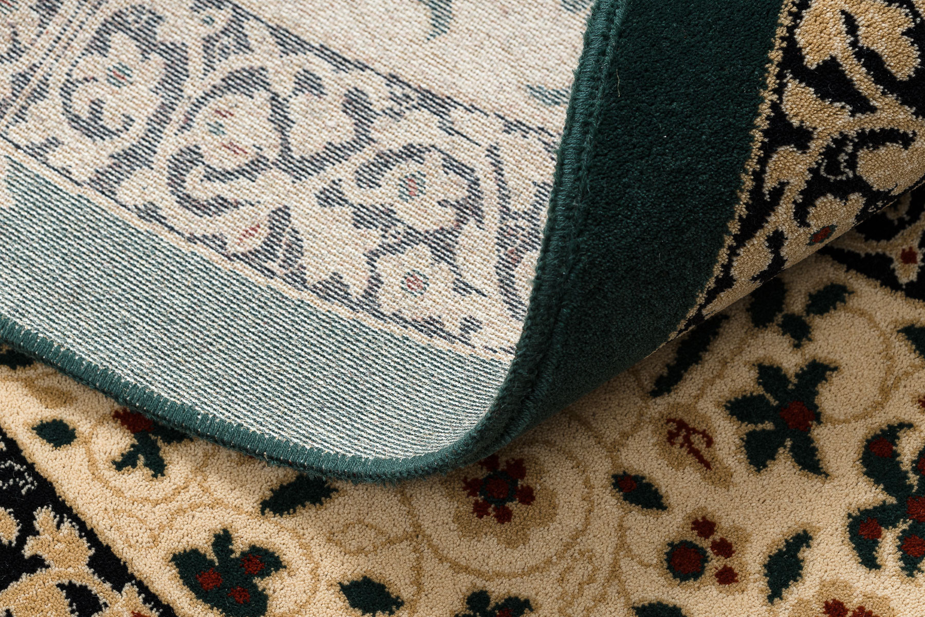 Koberec POLONIA vitráž, smaragdový kruh