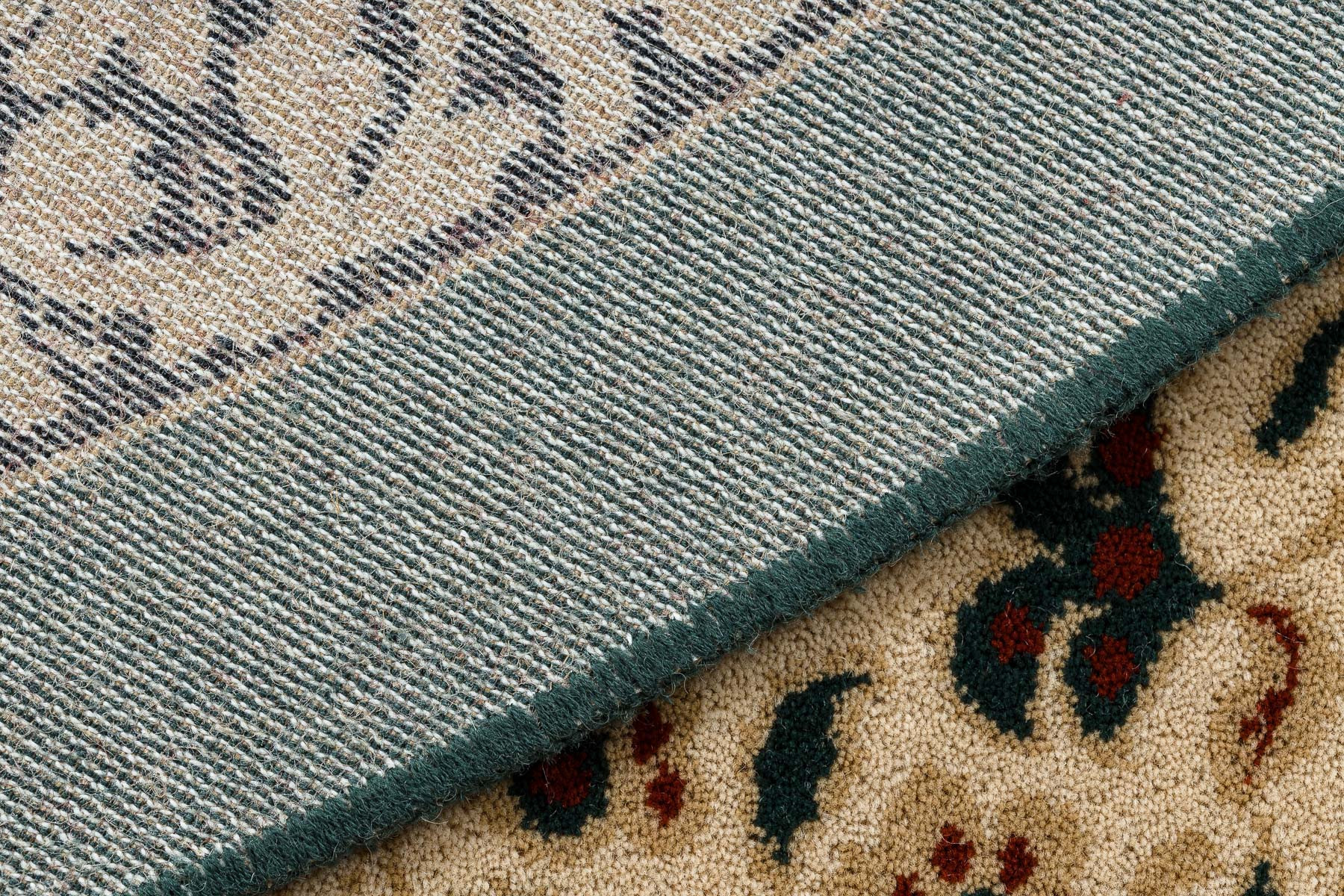 Koberec POLONIA vitráž, smaragdový kruh