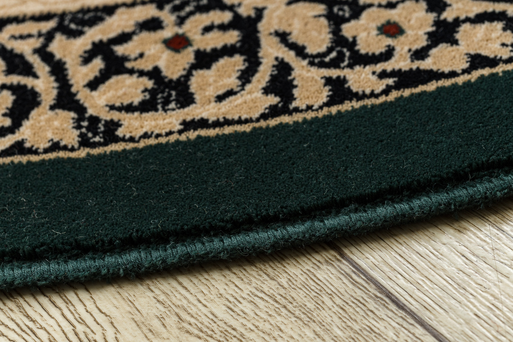 Koberec POLONIA vitráž, smaragdový kruh