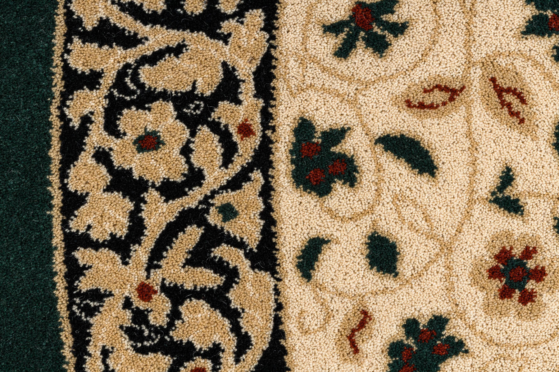 Koberec POLONIA vitráž, smaragdový kruh