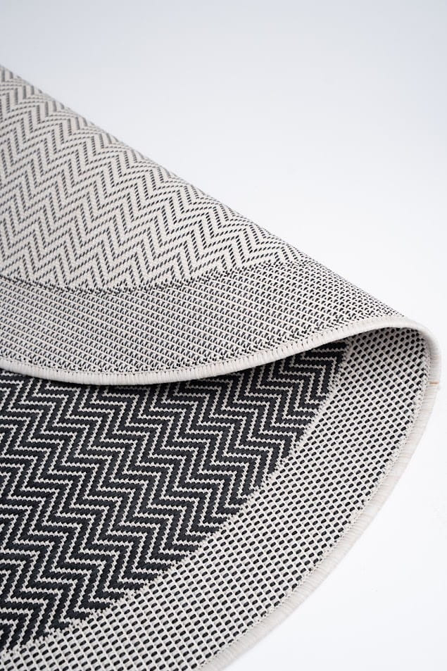 Koberec Miovani čierny kruh