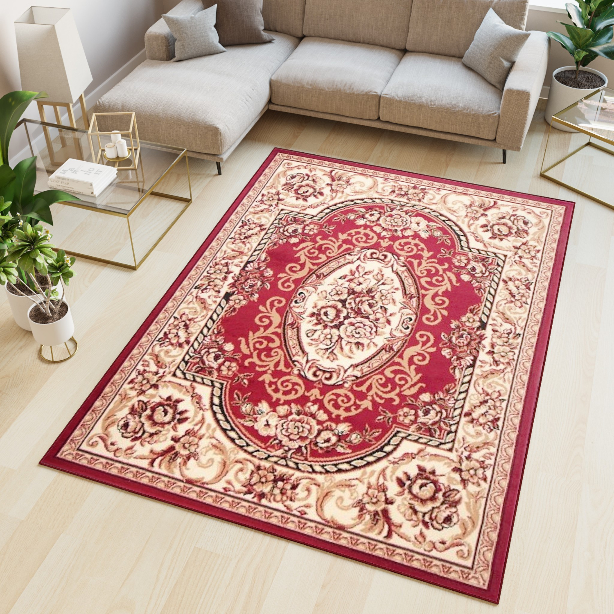 Koberec ATLAS PP F739A červený