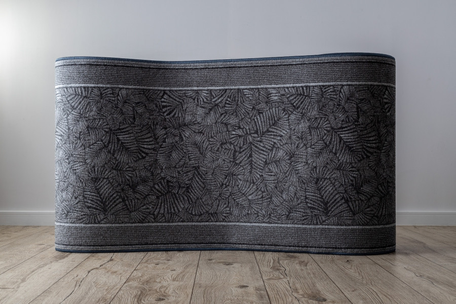 Hrubý protišmykový behúň MARIBO sivý