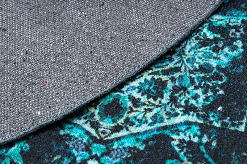 Koberec ANTIKA Ancret Azure ornament modrý