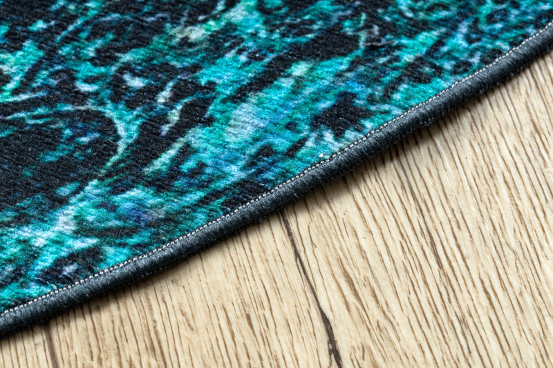 Koberec ANTIKA Ancret Azure ornament modrý