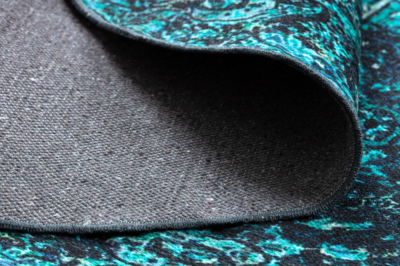 Koberec ANTIKA Ancret Azure ornament modrý