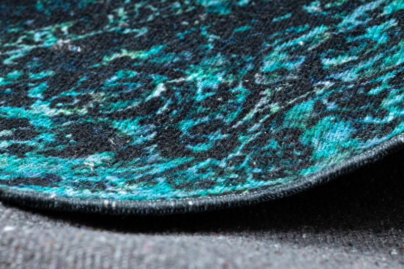 Koberec ANTIKA Ancret Azure ornament modrý