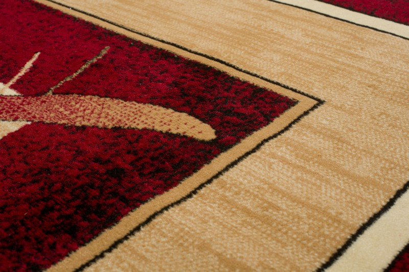 Koberec ATLAS PP 5118B červený