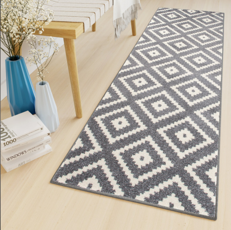 Koberec / Behúň MAROKO L885A O0X sivý