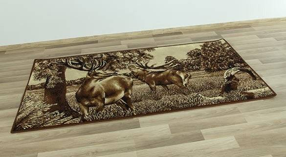 Koberec - Jelene, béžový