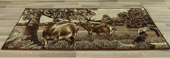 Koberec - Jelene, béžový