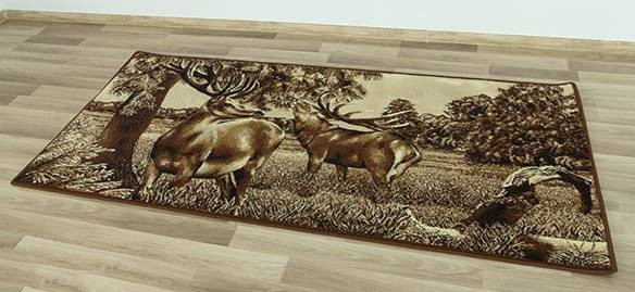 Koberec - Jelene, béžový