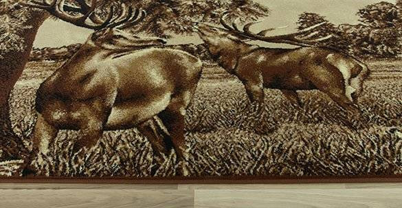 Koberec - Jelene, béžový