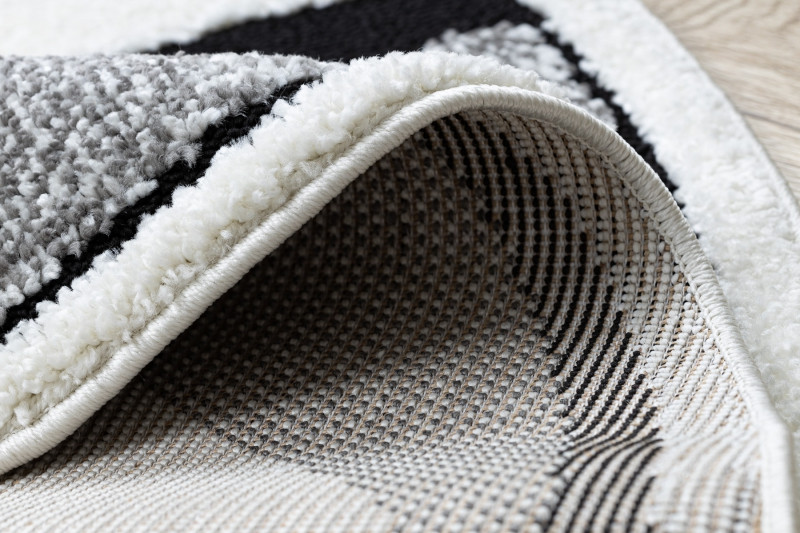 Koberec JOY Panda sivý / krém