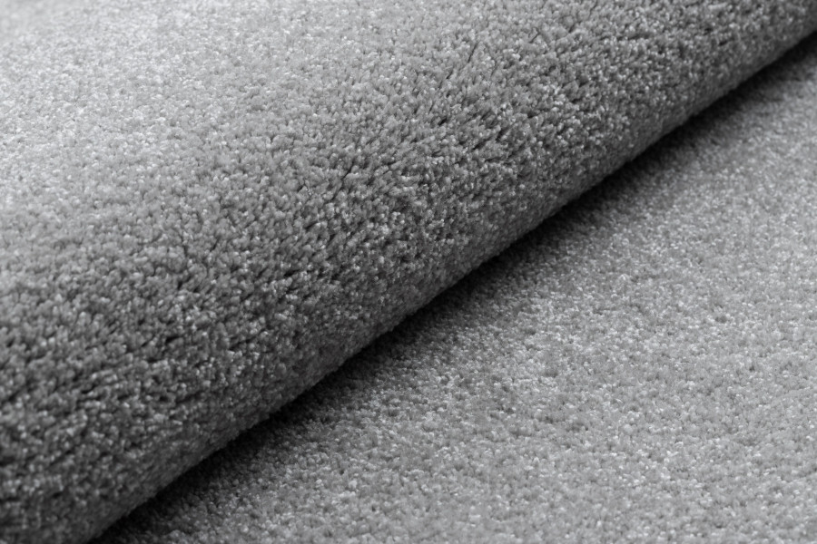 Koberec kruh DISCRETION strieborný