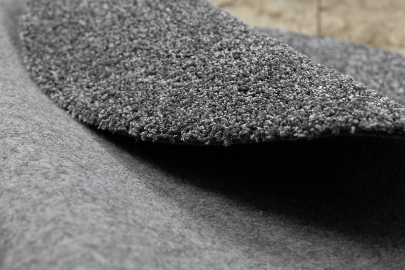 Koberec kruh ILDO 71181070 antracit sivý