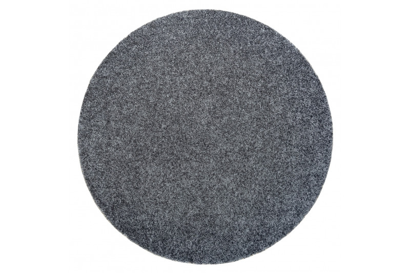 Koberec kruh ILDO 71181070 antracit sivý