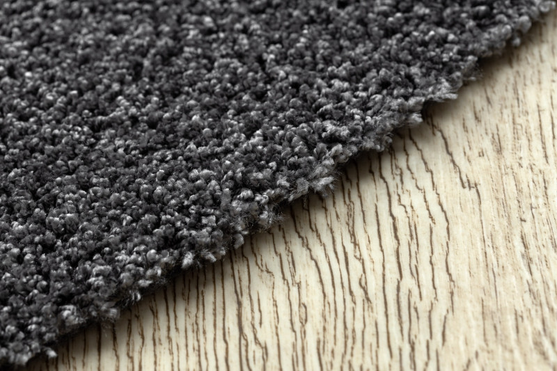 Koberec kruh ILDO 71181070 antracit sivý