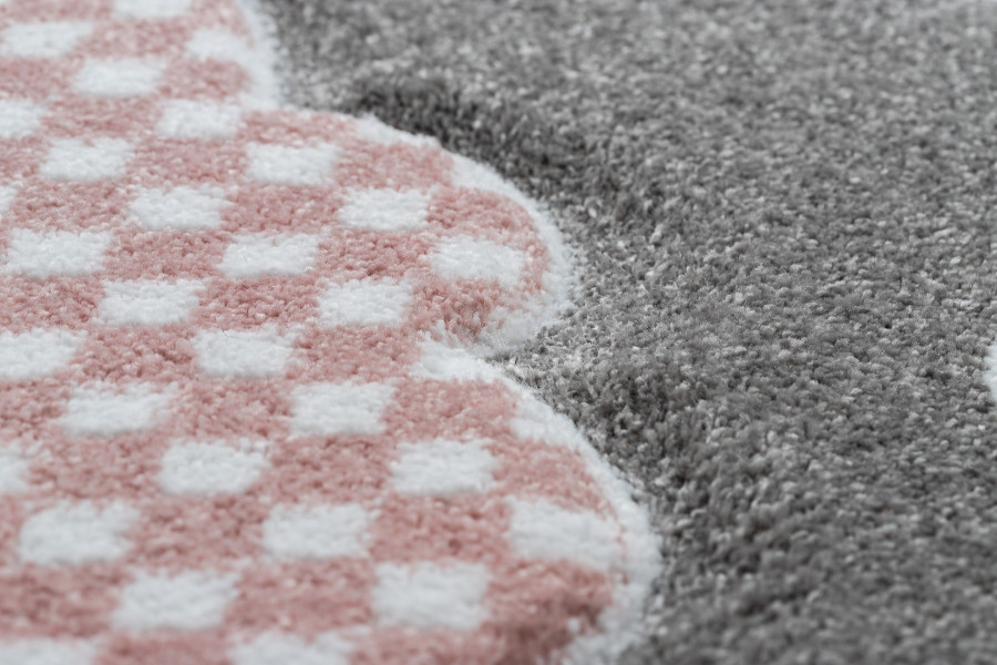 Koberec KRUH PETIT DOLLY sivý