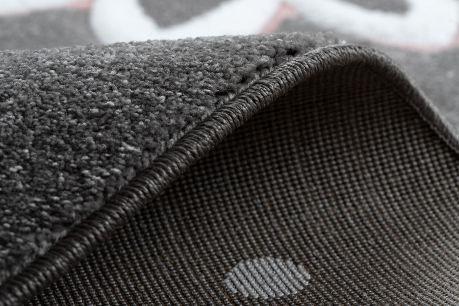 Koberec KRUH PETIT LAMA sivý