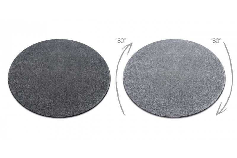 Koberec kruh SAN MIGUEL sivý 97