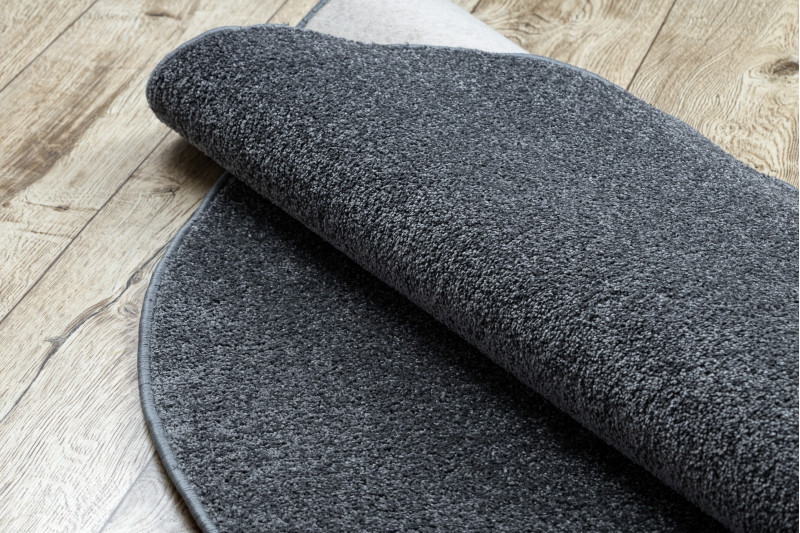 Koberec kruh SANTA FE sivý