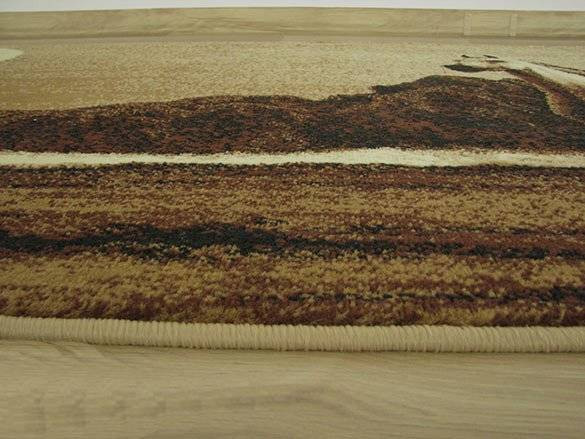 Koberec Makata - Cválajúci kôň, béžový