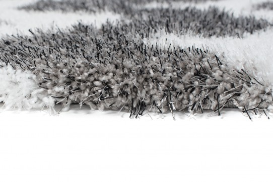 Koberec OPTIMAL 5446A biely / svetlý sivý