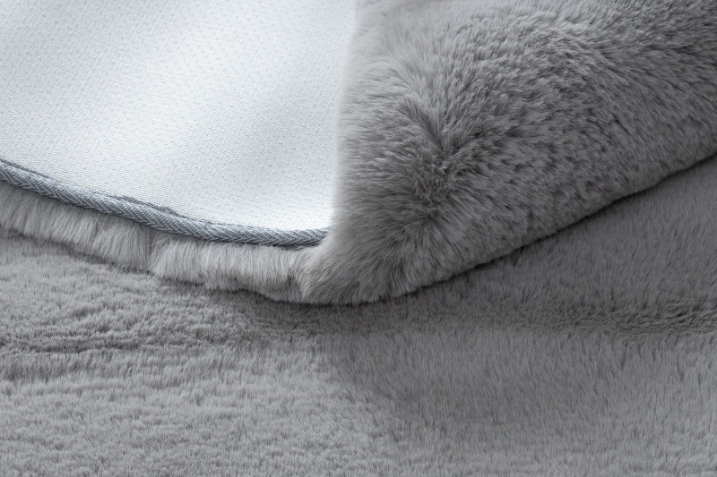 Koberec TEDDY Shaggy sivý protišmykový