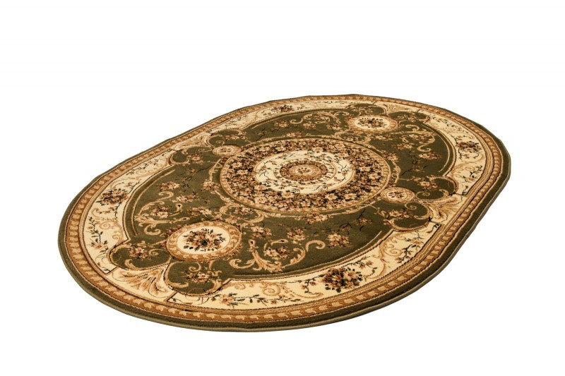 Koberec YESEMEK 6548A lemon zelený ovál