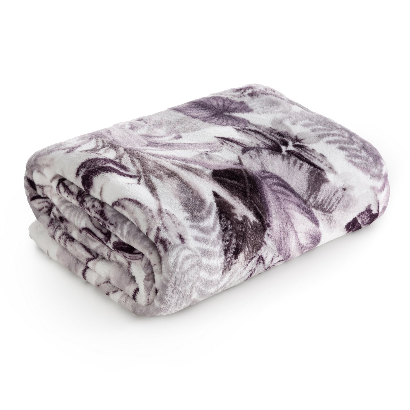 Deka DAVOS 2 fialová / sivá