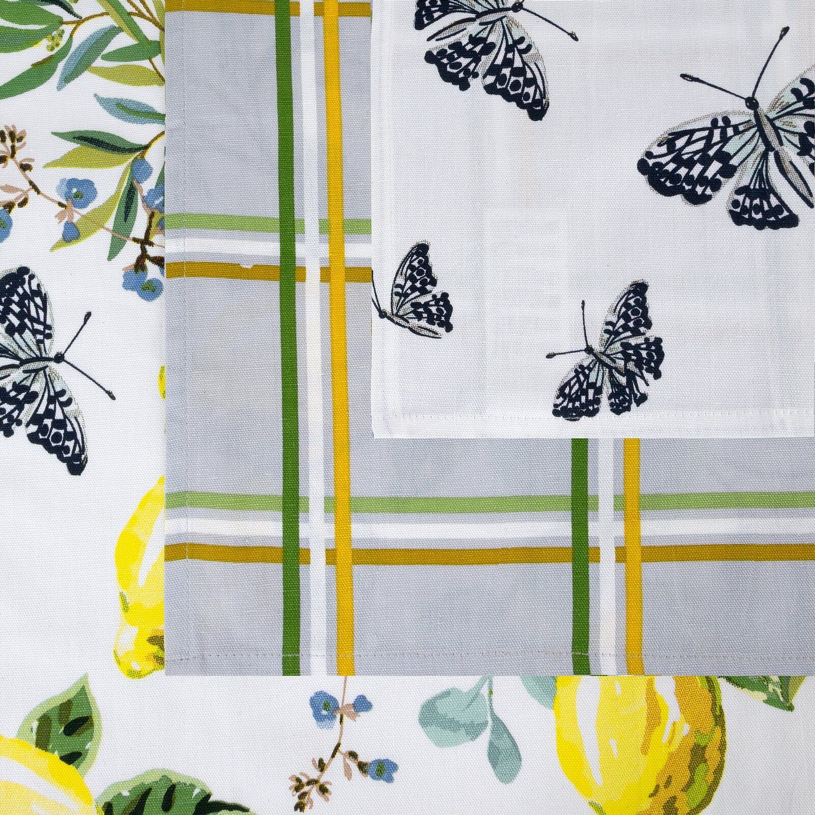 Sada kuchynských utierok LEMON žltá