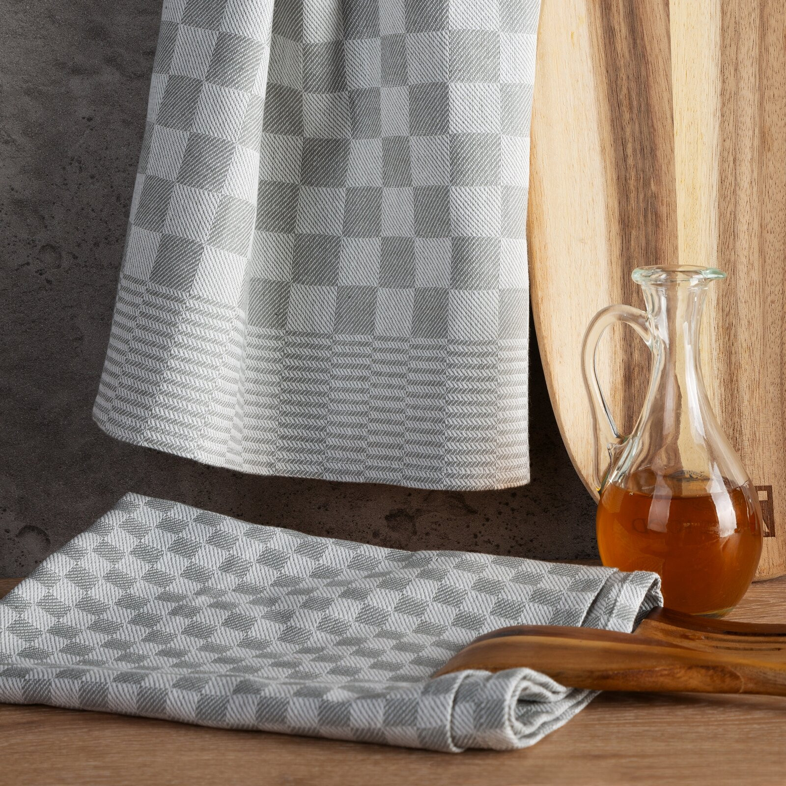 Sada kuchynských utierok MAURO strieborná