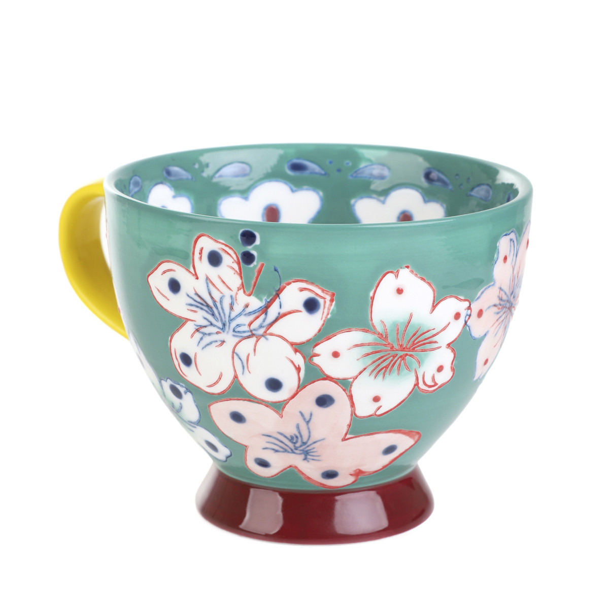 Šálka SALVA tyrkysová 886596 400 ml