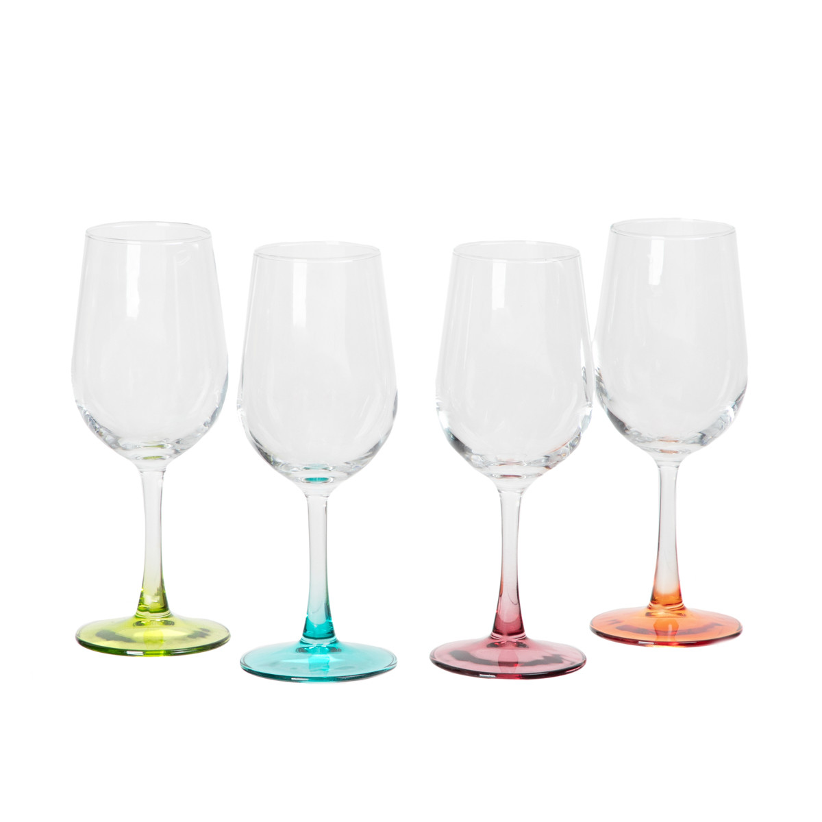 Sada štyroch pohárov LAIA SUMMER na stopke 993903 320 ml (4 ks)