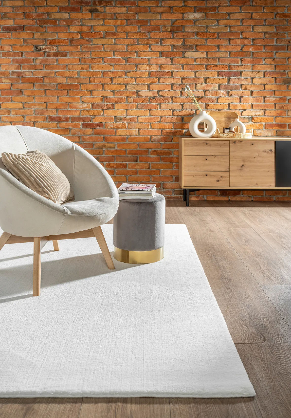 Koberec MELLOW krémový